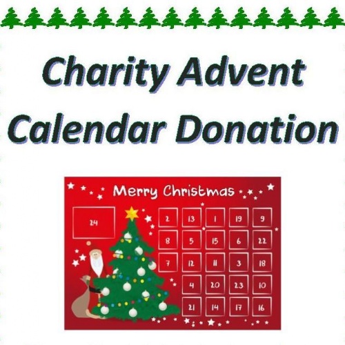 The Mosslands School Charity Advent Calendar Donation.